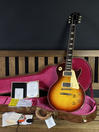 Gibson Custom Murphy Lab 58 Les Paul Ultra Light Aged Bourbon Burst
